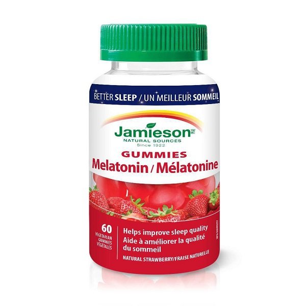Jamieson Melatonin Gummies 2.5mg 60`S