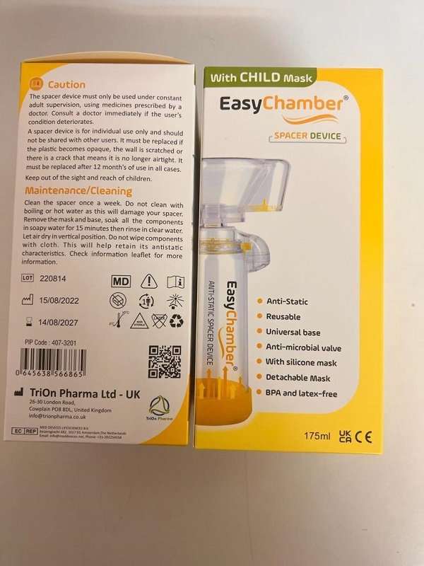 EasyChamber Spacer With Child Mask