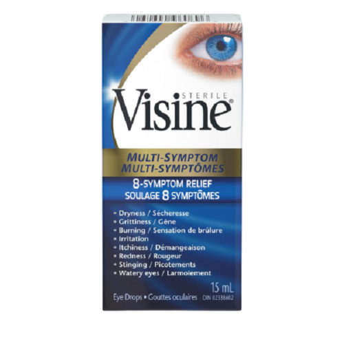 Visine Multi-Symptom Eye Drops 15ML