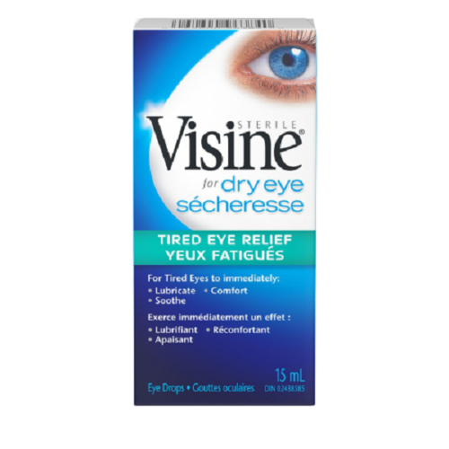 Visine Dry & Tired Eye Drops 15ml