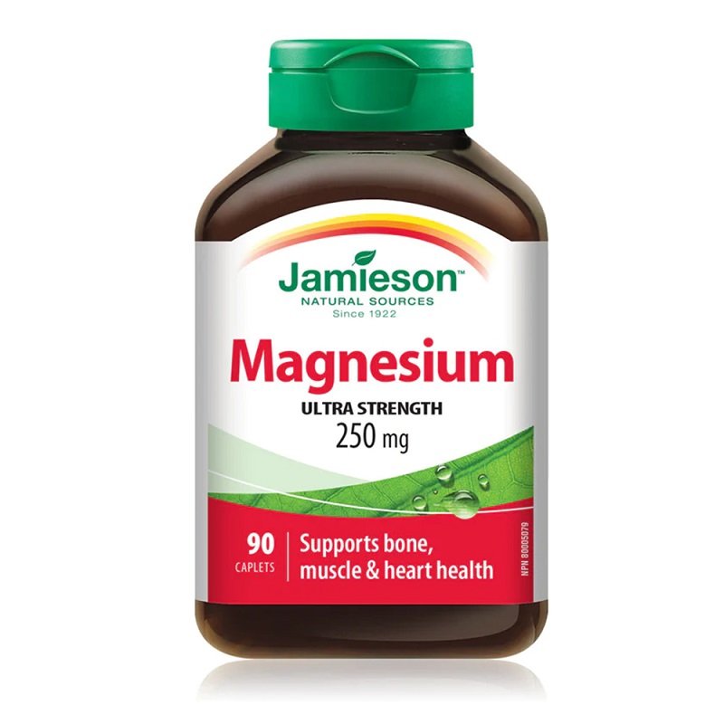 Jamieson Magnesnium 250mg Caplets 90`S