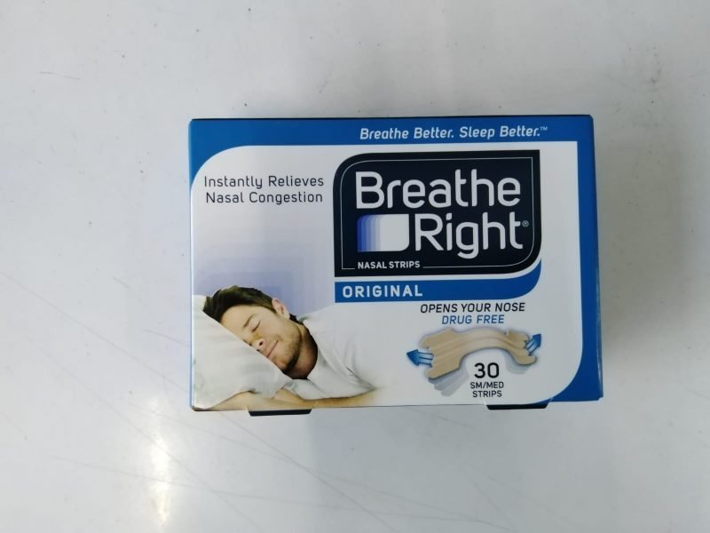 Breathe Right Nasal Strips Original Small Medium 30`s