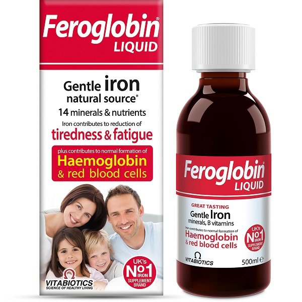 Vitabiotics Feroglobin Liquid 500ml