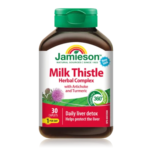 Jamieson Daily Liver Detox (Milk Thistle) Caplets 30`s