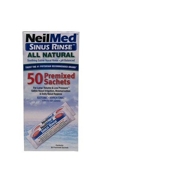 Neilmed Sinus Rinse All Natural Premixed Sachets 50's.