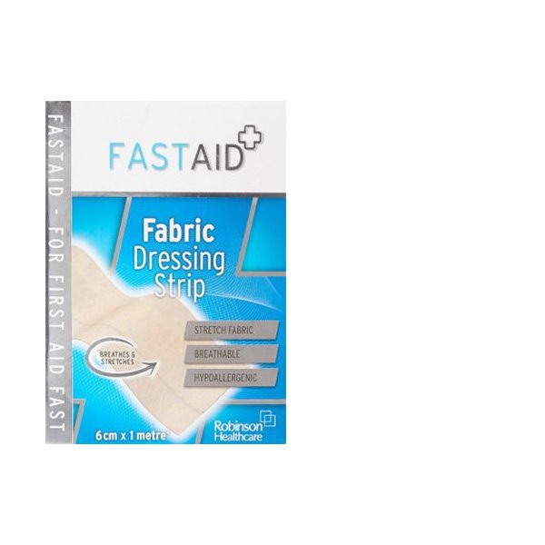 Fast Aid Fabric Dressing Strip 6cm X 1meter
