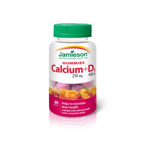 Jamieson Calcium +D3 Gummies 60`s