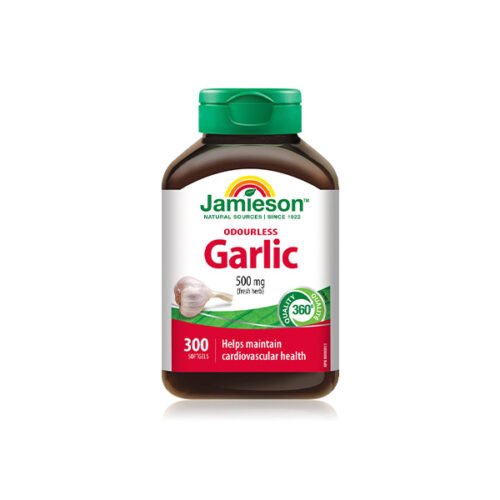 Jamieson Odourless Garlic Softgels 300`s