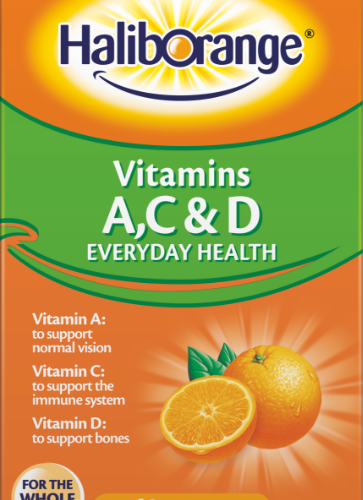 Haliborange A, C & D Orange Chewable Tablets 60`S