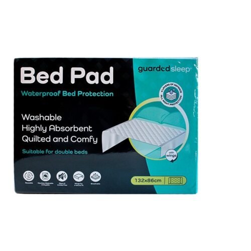 Kedley Reusable Bed Pad with Wings-Medium (90CM BY 86CM)