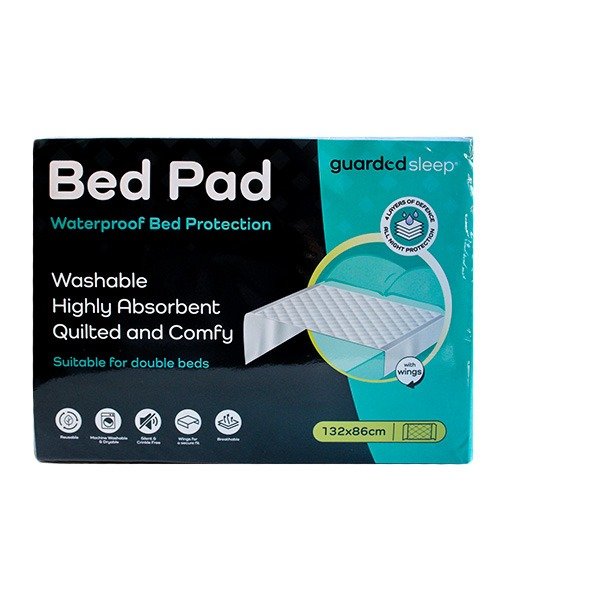 Kedley Reusable Bed Pad with Wings-Medium (90CM BY 86CM)