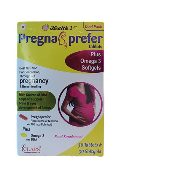 PregnaPrefer Tablets 30S + Omega-3 30`S