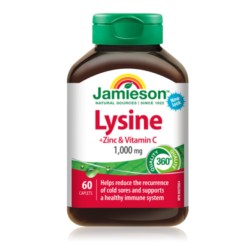 Jamieson Lysine 1000mg Caplets 60`S