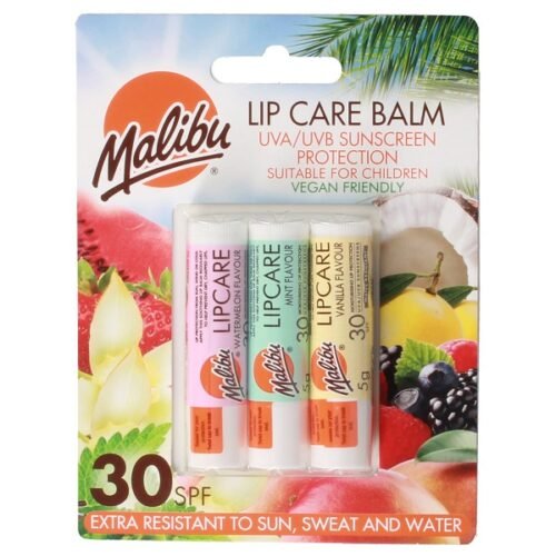 Malibu SPF 30 Lip Balm Assorted 3`S