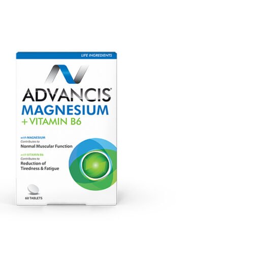Advancis Magnesium+Vitamin B6 Tablets 60`S