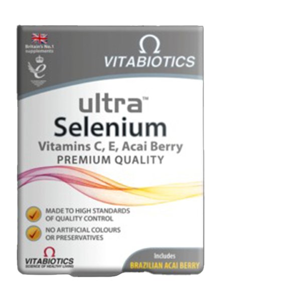Vitabiotics Ultra Selenium Tablets 30`S