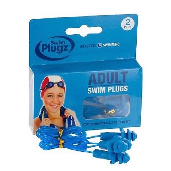 Swim Ear Plugs (Adult) 2 Pairs