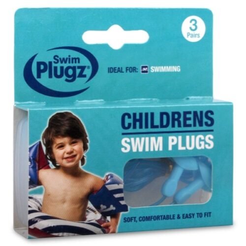 Swim Ear Plugs (Child) 3 Pairs