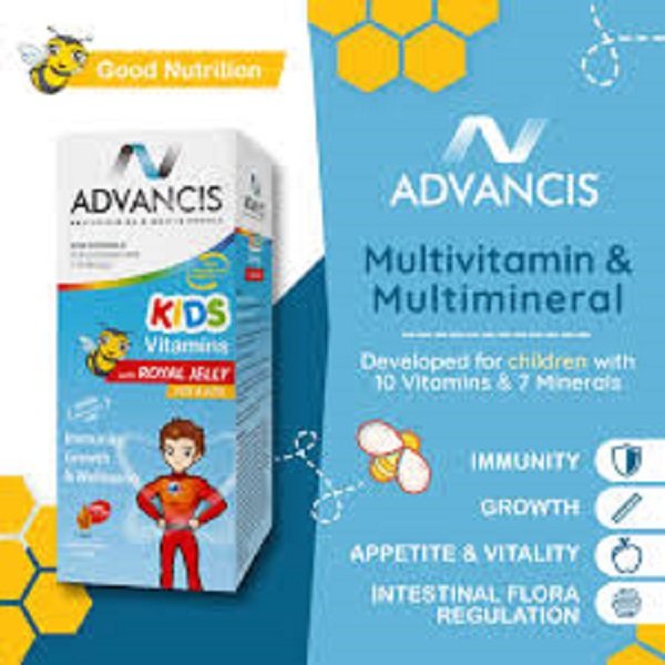 Advancis Kids Multivitamin with Royal Jelly 150ML