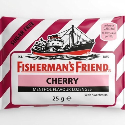 Fisherman's Friend Cherry & Menthol Sugar-Free Lozenges 25g
