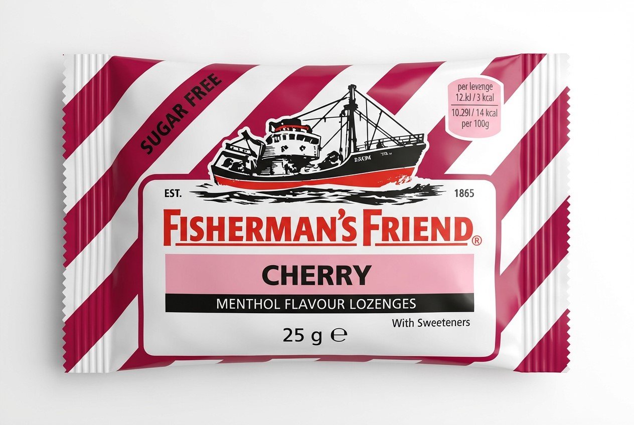 Fisherman's Friend Cherry & Menthol Sugar-Free Lozenges 25g