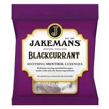 Jakemans Blackcurrant Soothing Menthol Lozenges 73g