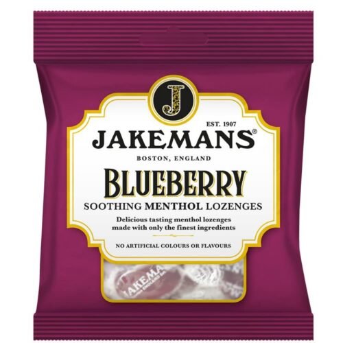 Jakemans Blueberry Soothing Menthol Lozenges 73g