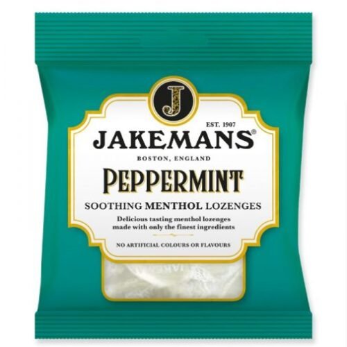 Jakemans Peppermint Soothing Menthol Lozenges 73g