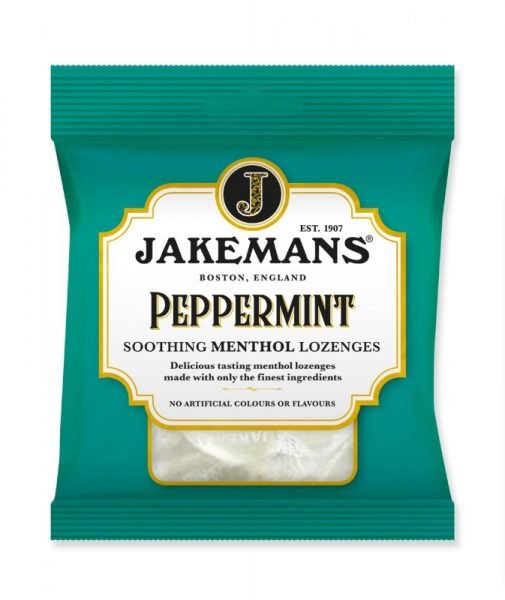 Jakemans Peppermint Soothing Menthol Lozenges 73g