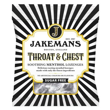 jakemans throat & chest sugar free 50g