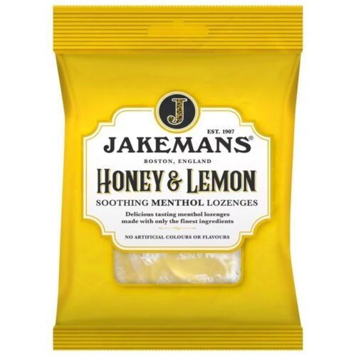 Jakemans Honey & Lemon Throat Lozenges 160g