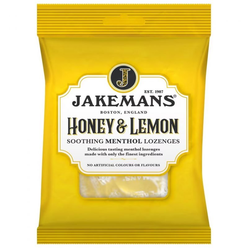 Jakemans Honey & Lemon Throat Lozenges 160g