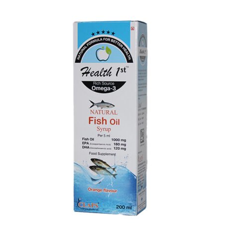 Health 1st Natural Fish Oil Syrup Orange Flavor 200ml