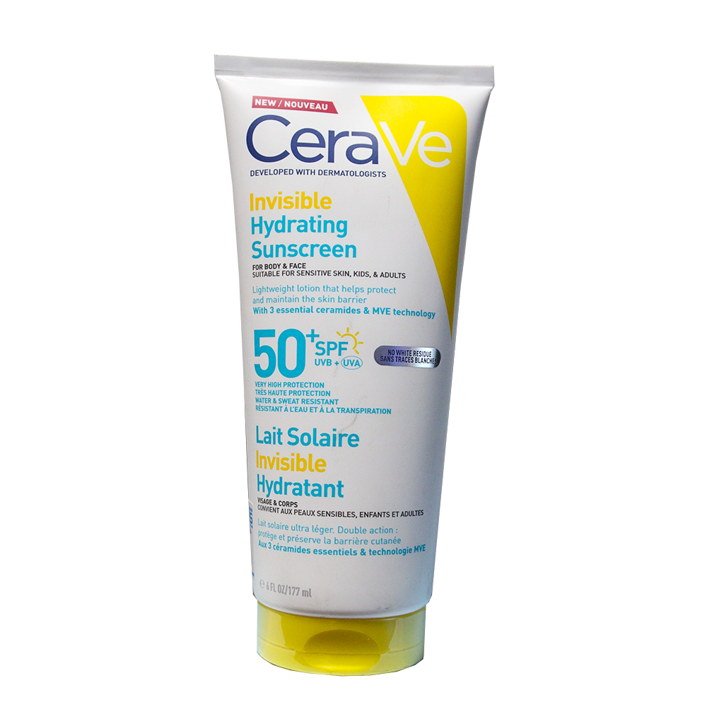 CeraVe Invisible Hydrating Sunscreen SPF 50 177ml
