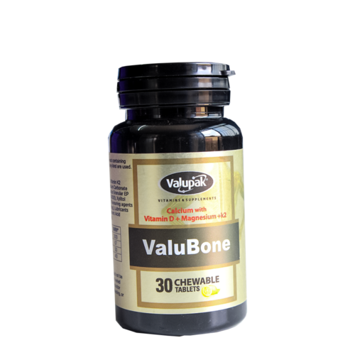 Valupak Valubone Calcium with Vitamins 30s
