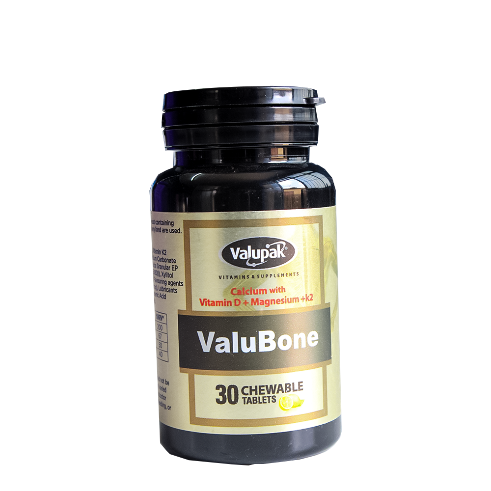 Valupak Valubone Calcium with Vitamins 30s