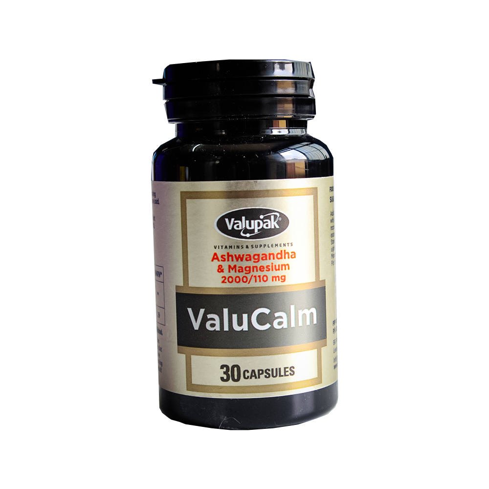 Valupak ValuCalm Ashwagandha Capsules 30's